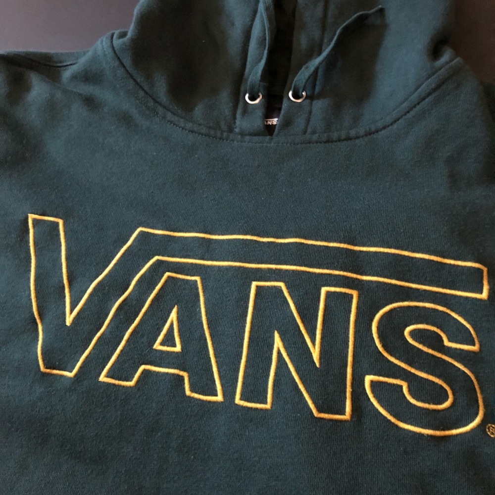 Green vans sweater